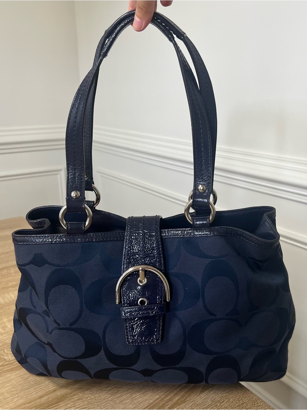 Coach Soho Signature Carryall Tote Shoulder Bag